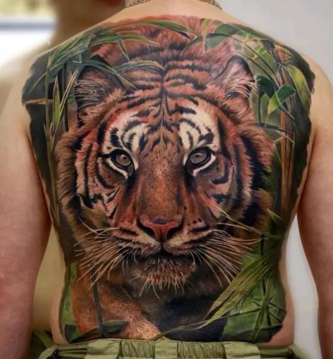 传统纹身图案寓意第十五集:虎(二)