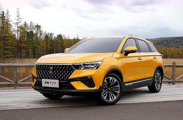 一汽奔腾首款紧凑型suv,奔腾t77,高颜值还有全息智控