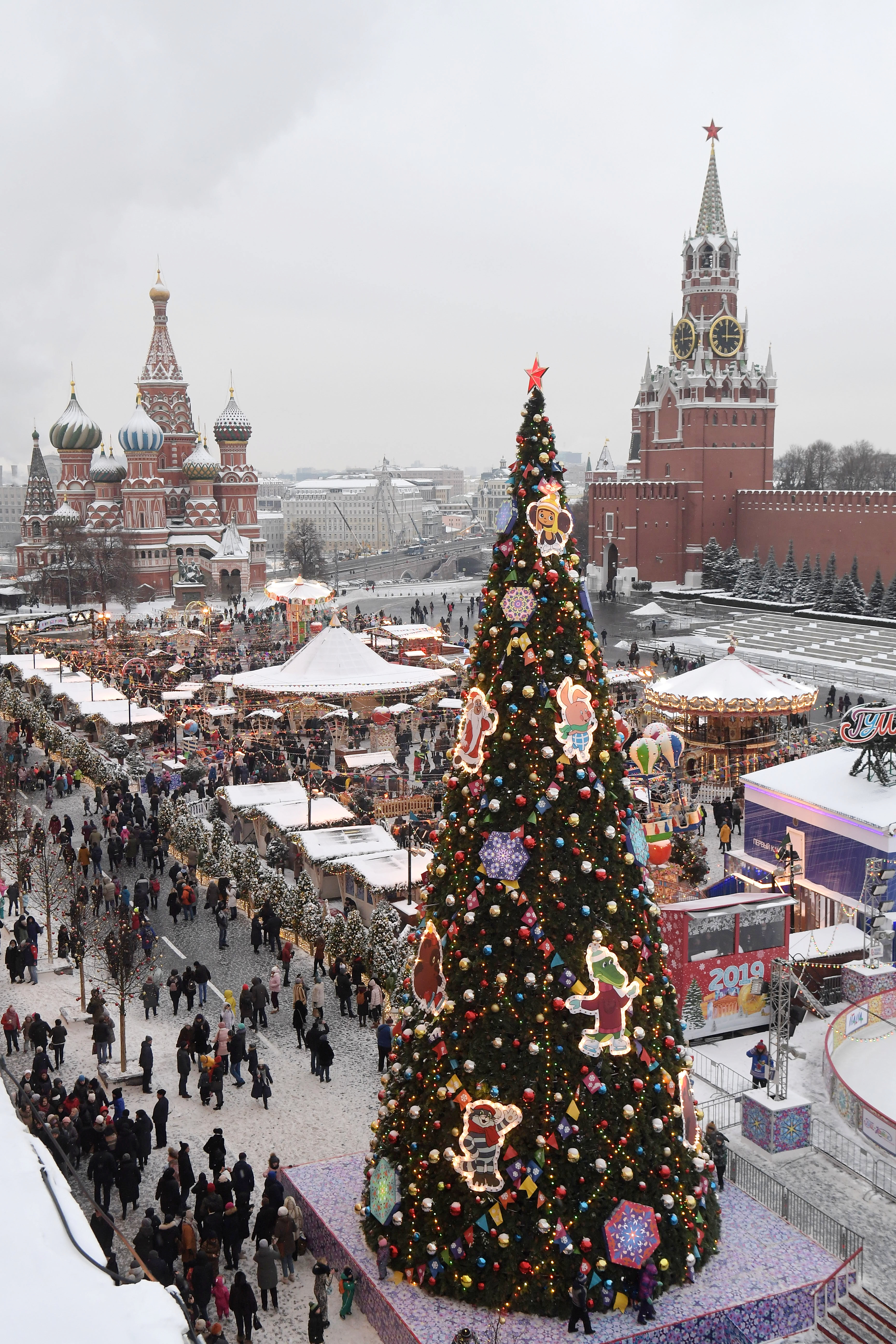 莫斯科红场新年枞树(2)