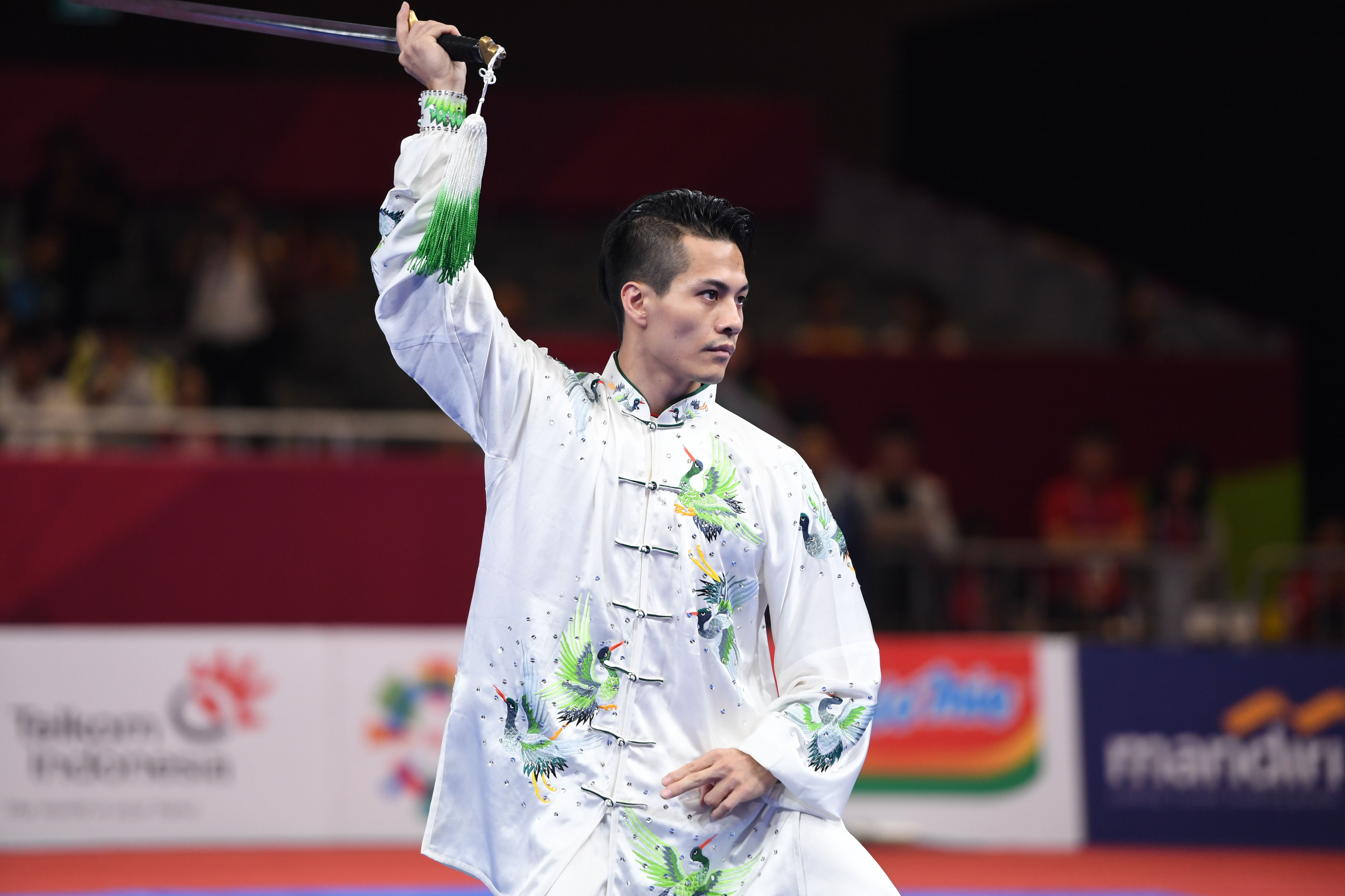 武术——男子太极拳太极剑全能:陈洲理夺冠(5)