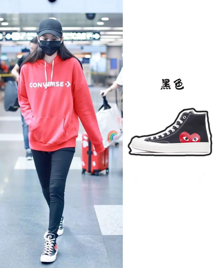 夏天怎能缺少欧阳娜娜最爱的帆布鞋?6组搭配让你轻松穿出少女感