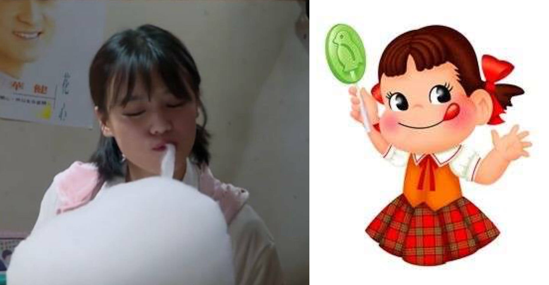 神撞脸!马思纯又双叒撞脸卡通人物