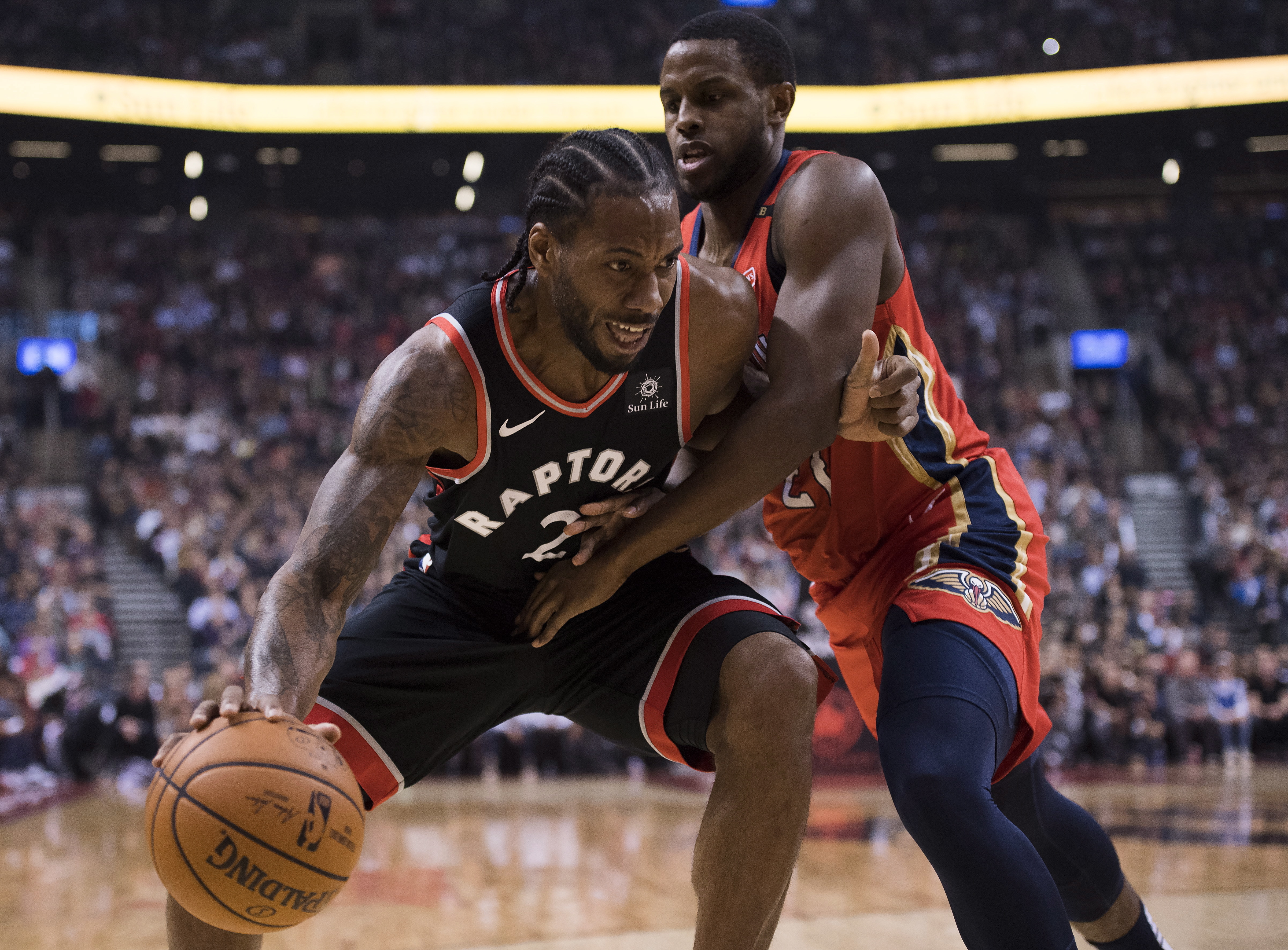 篮球——nba常规赛:鹈鹕胜猛龙