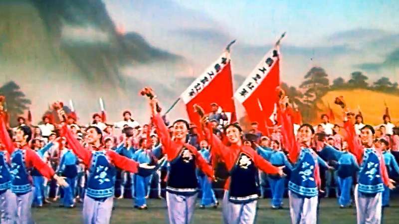 1964音乐舞蹈史诗《东方红》原声选段《双双草鞋送红军》,音乐,民族,好看视频