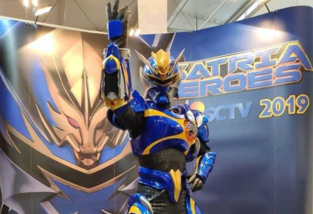 五个国家的特摄英雄,"印尼"龙战士铠亮眼,假面骑士无人超越!