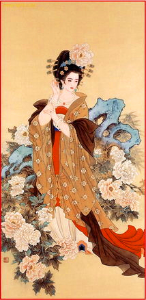 中国历代知名女性人物之:四大美人——"羞花"杨玉环