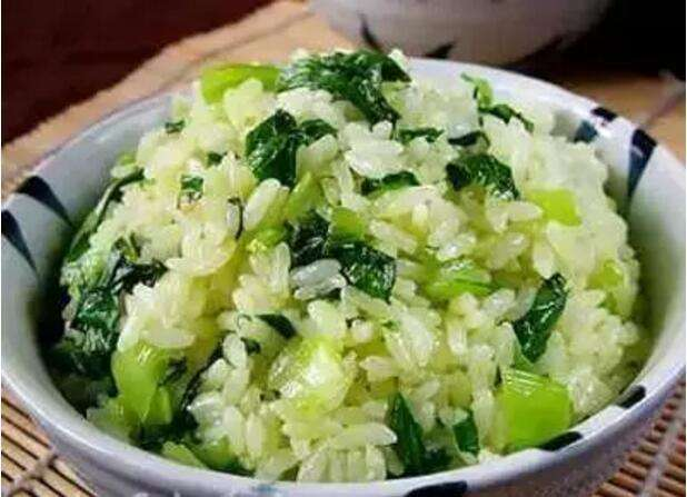冬日闲话之青菜饭!
