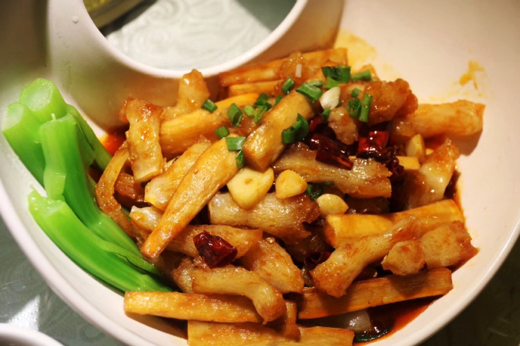 冬日美食,铁棍山药宴,美哉太极文化羹