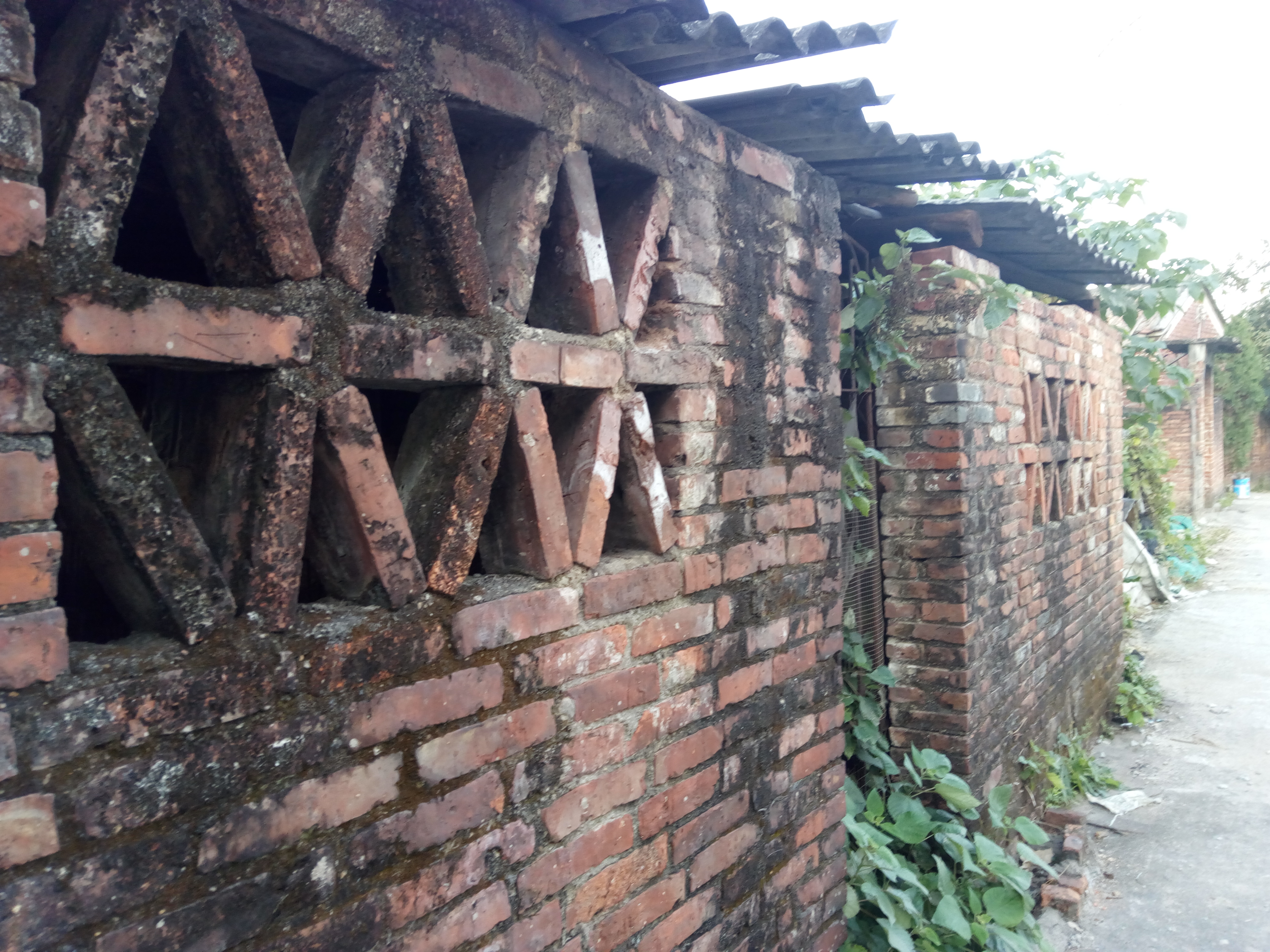 探访广州农村的红砖老屋