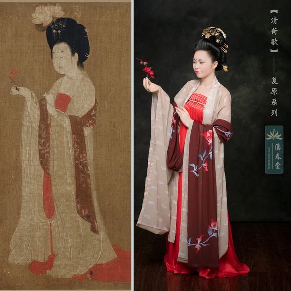 唐朝汉服复原图:大唐在我中华,不在日本!