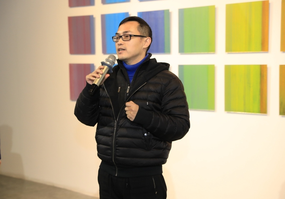 艺术家钟飚先生发言
