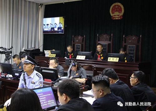 民勤县法院受理的首起恶势力犯罪集团案件一审公开