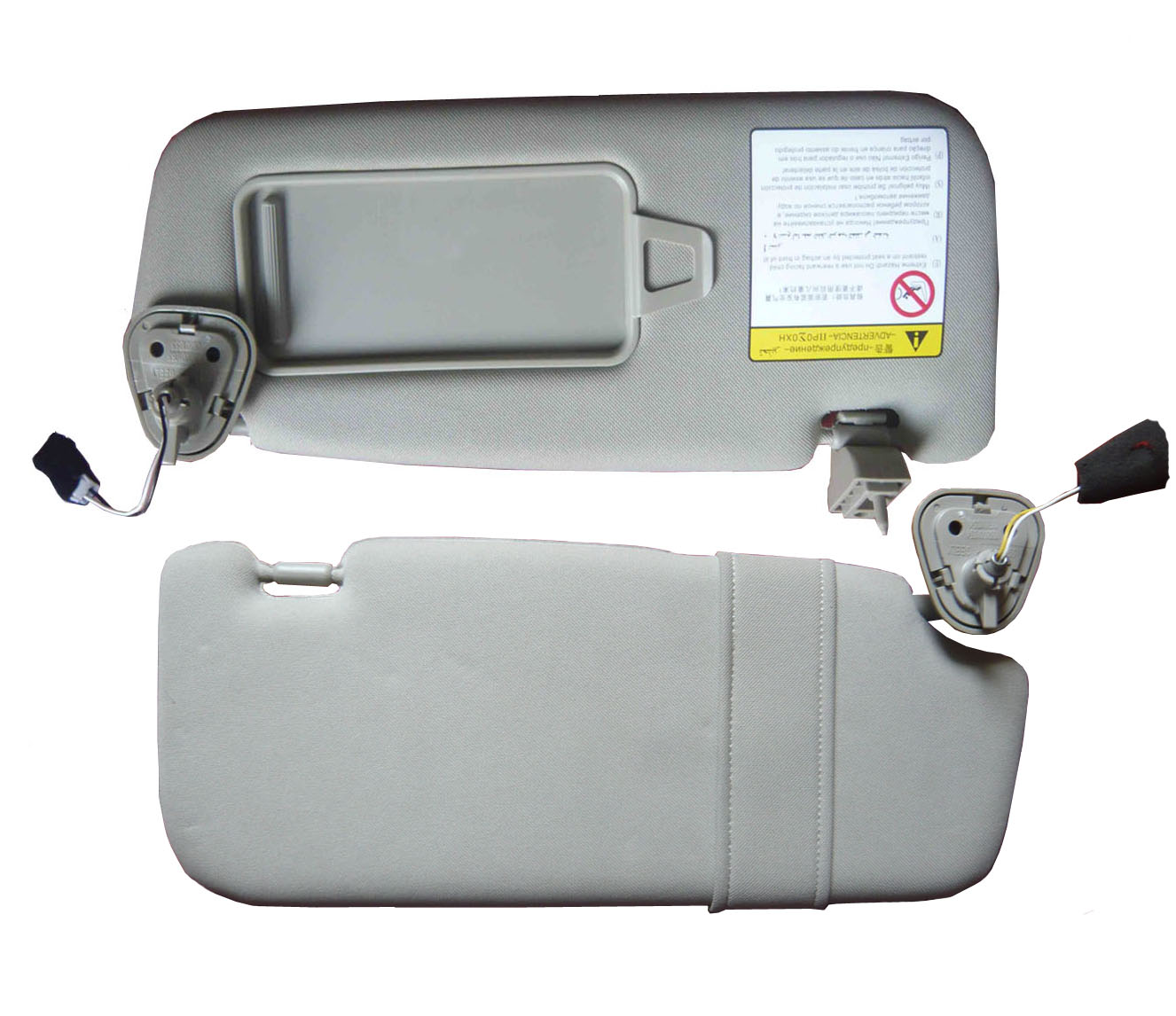 HOWO cab sun visor design