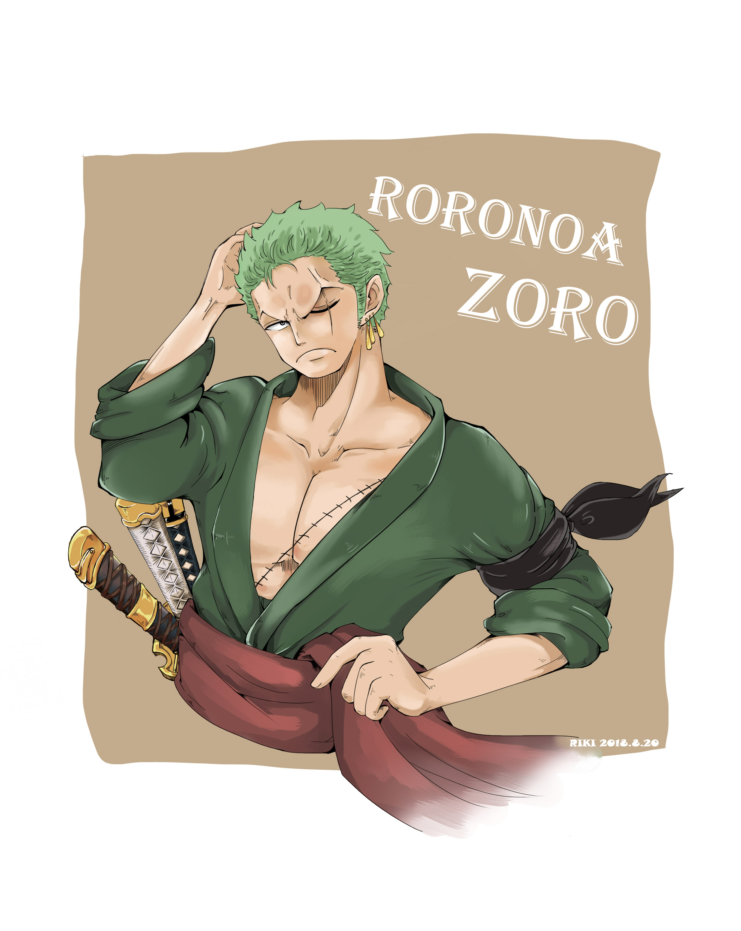 脸红男~索隆~! 转载自百家号作者:动漫分析集结号