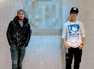 组图:林俊杰与谢霆锋一同出游