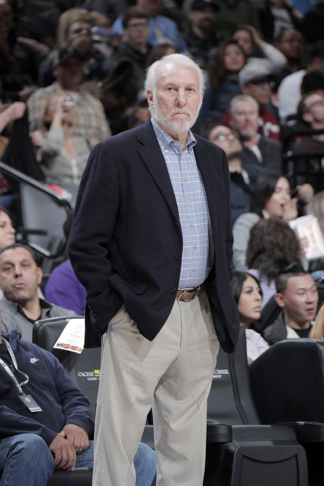 晚年凄凉!马刺输球,传来波波维奇最新消息,网友:多亏了gdp