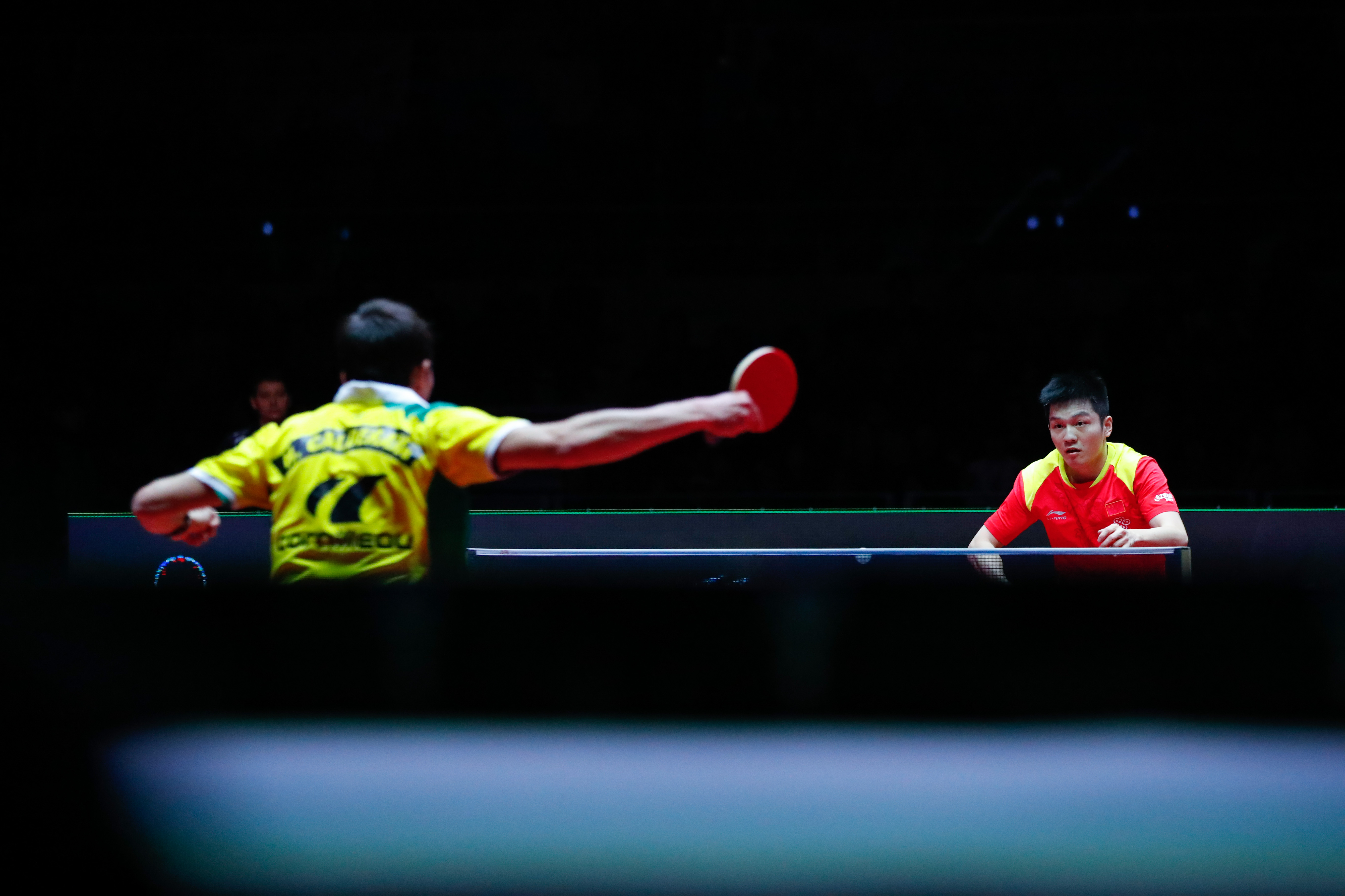 乒乓球——国际乒联巡回赛总决赛:樊振东遭淘汰