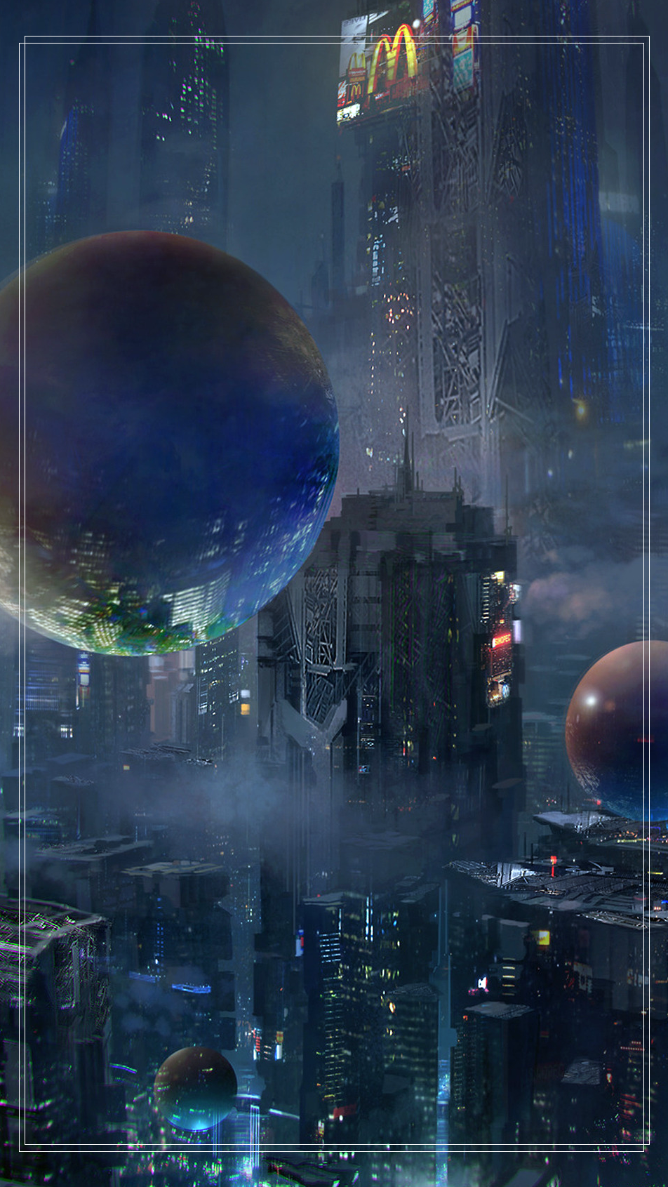 超清大图放送:机械科技感设计图赏析