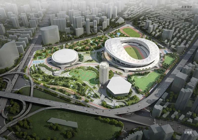 上海体育局:徐汇体育公园开建,万体馆改造将保持原有风貌