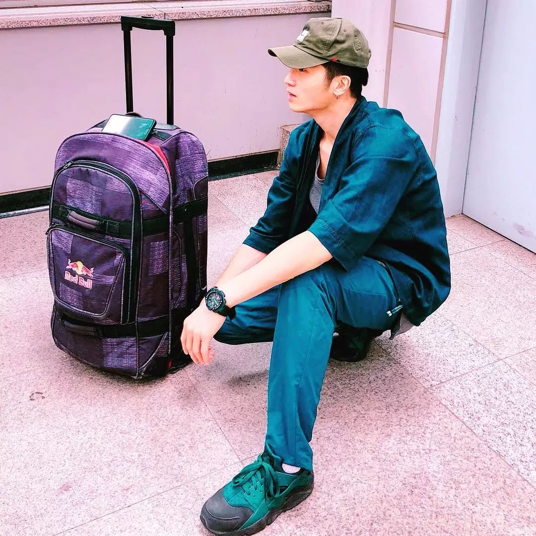 来自韩国的帅气小哥哥bboy wing