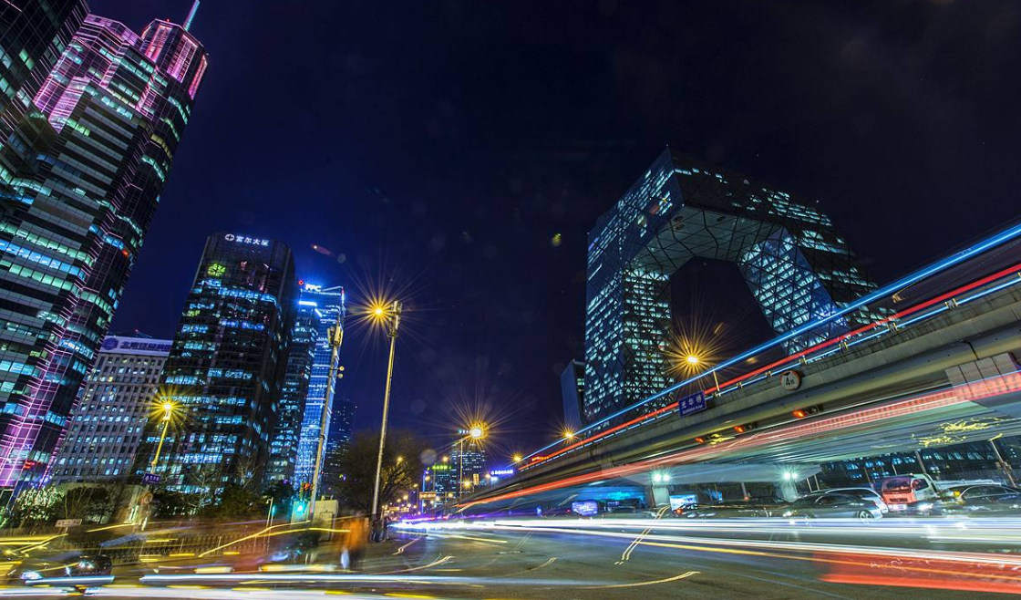 车水马龙的北京,一座城市的繁华