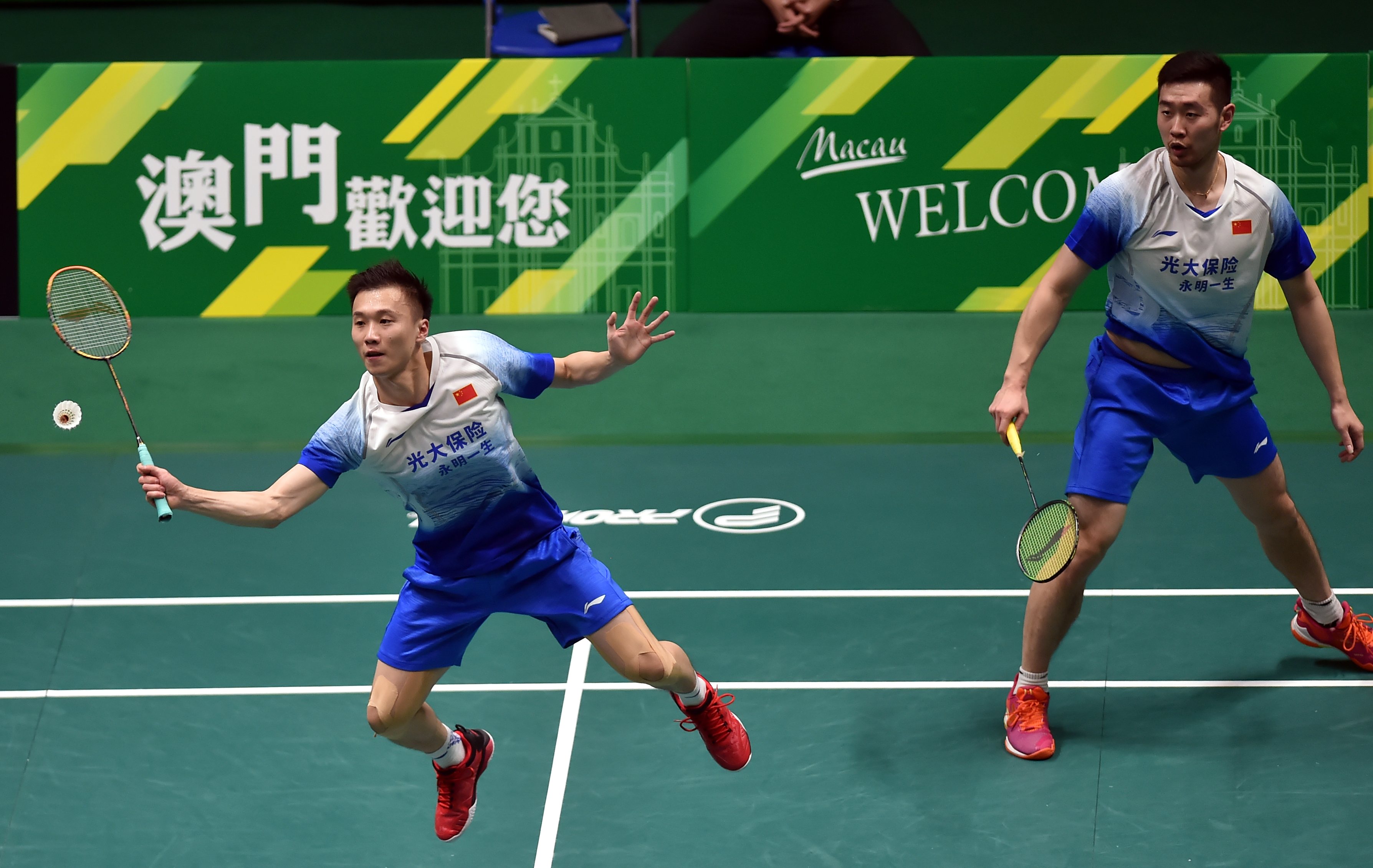 羽毛球——澳门公开赛:中国选手黄凯祥/刘成晋级(3)