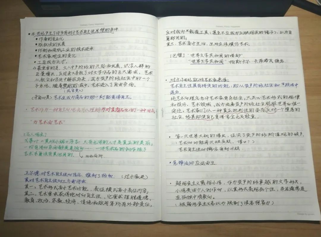 优秀的学霸大学生们,都是这样做笔记!看完佩服,值得学习!