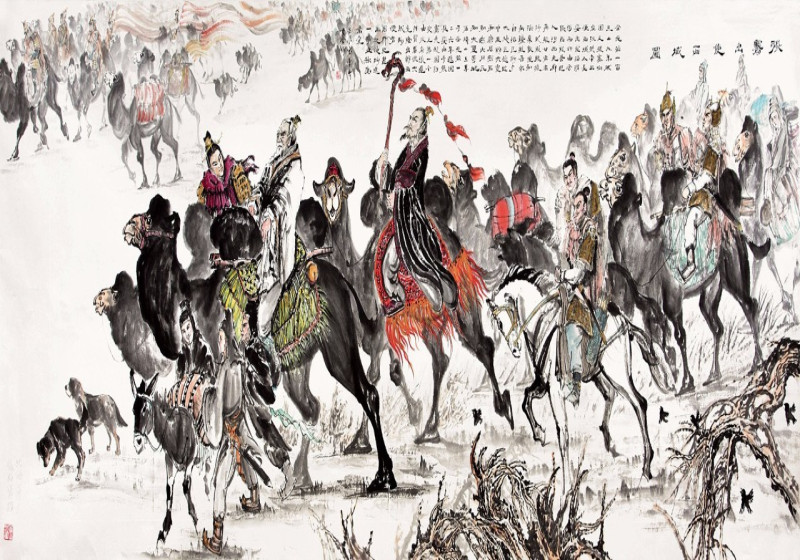 张骞出使西域,开启探索新大陆的首端,他最开始的目的是什么?