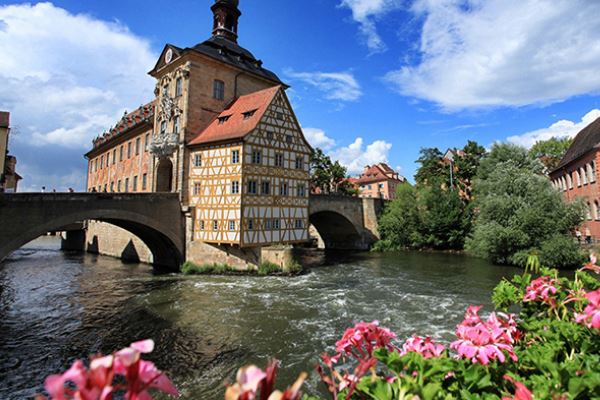 国外旅行:德国班贝格,摇曳在繁花中的温暖时光