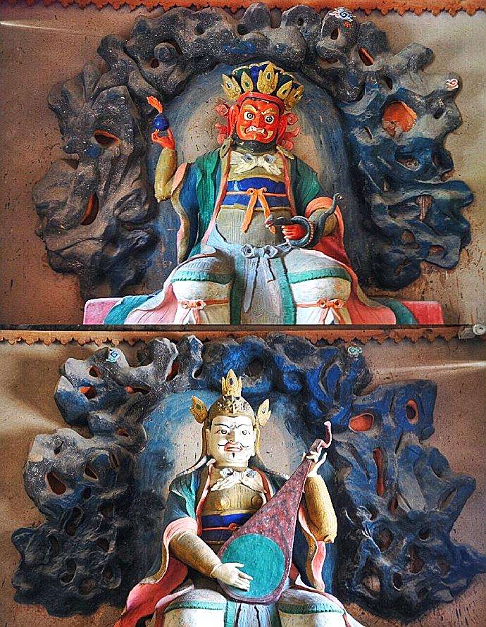 青海海东乐都瞿昙寺佛像壁画 如能全部保留下来,那可是瑰宝