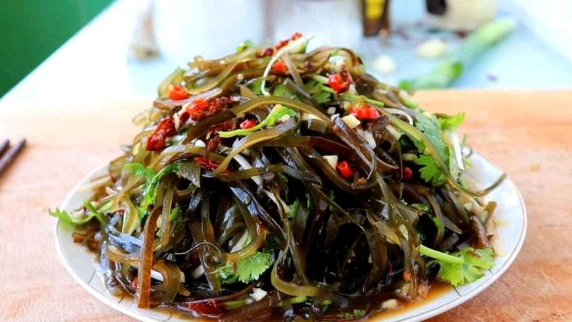 难怪饭店的凉拌海带丝那么好吃,原来有这个妙招,收藏了