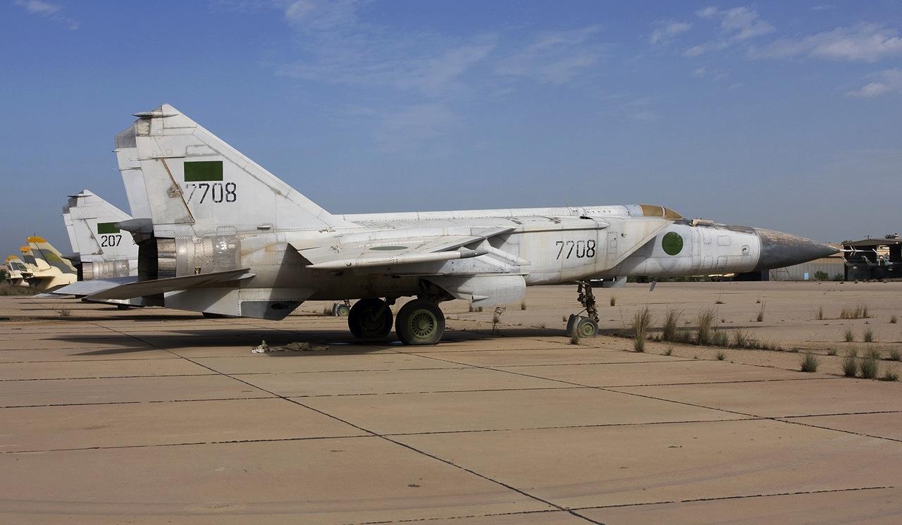 老兵不死:利比亚空军米格-25pd重新披挂上阵