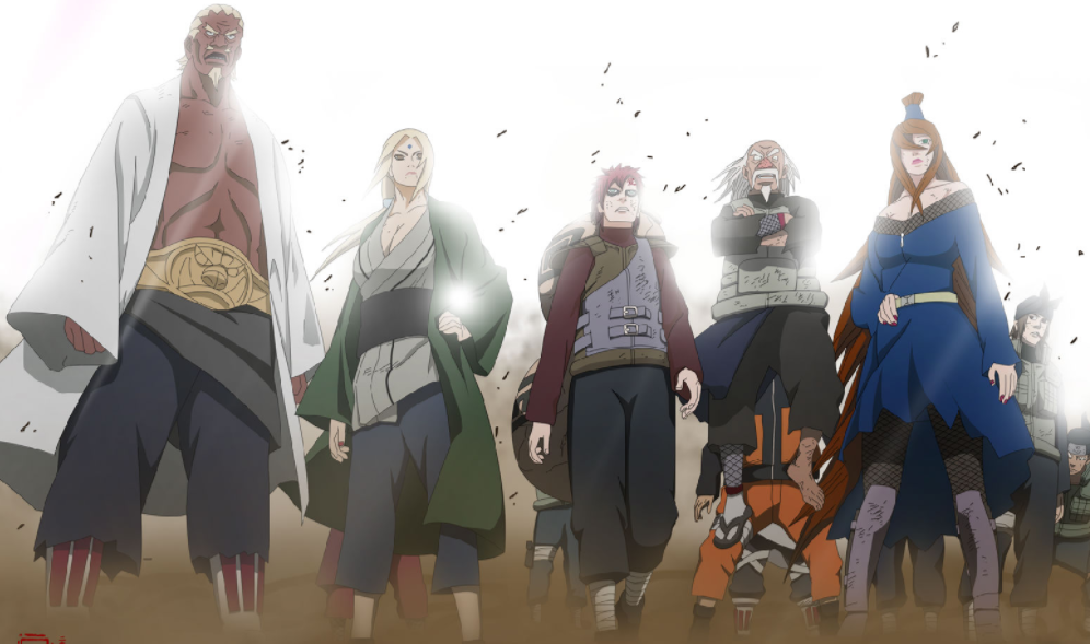 这样一对比感觉忍刀七人众强于五影啊