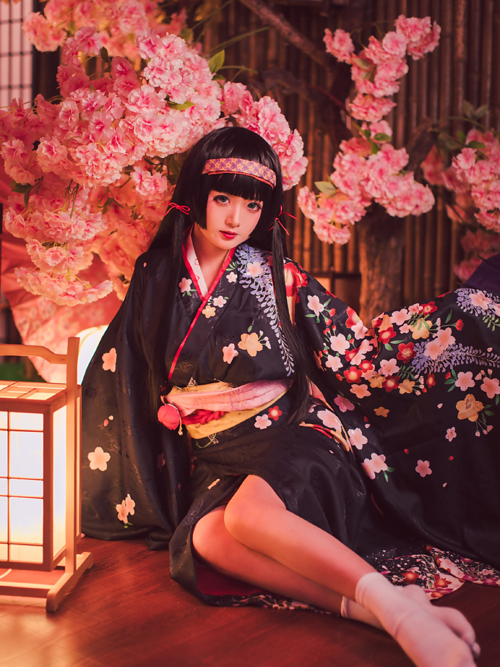 美少女万华镜莲华cos:浮世沧桑,不过瞬逝幻梦,善恶,皆有定数