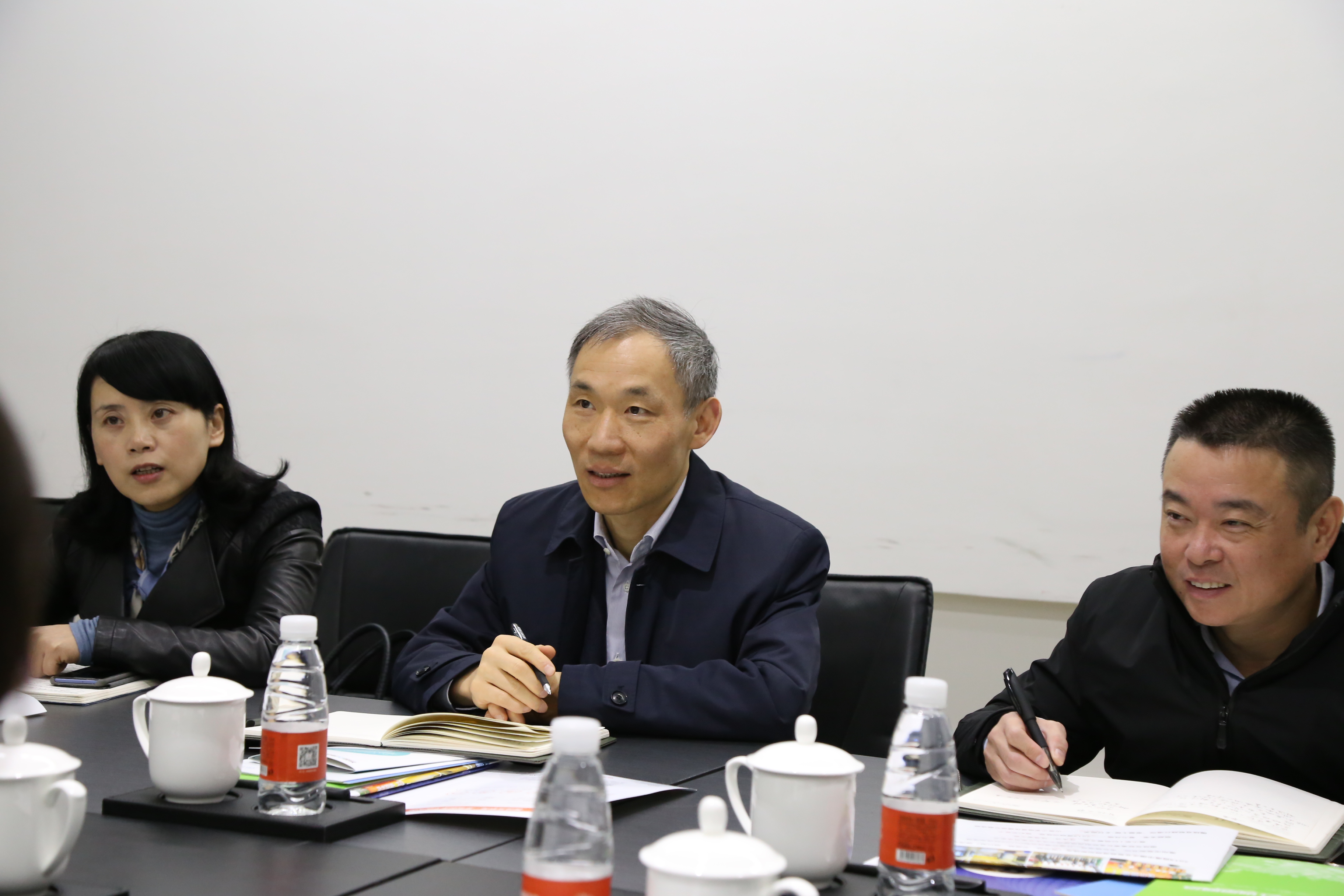 温州市副市长殷志军一行莅临国技互联调研指导