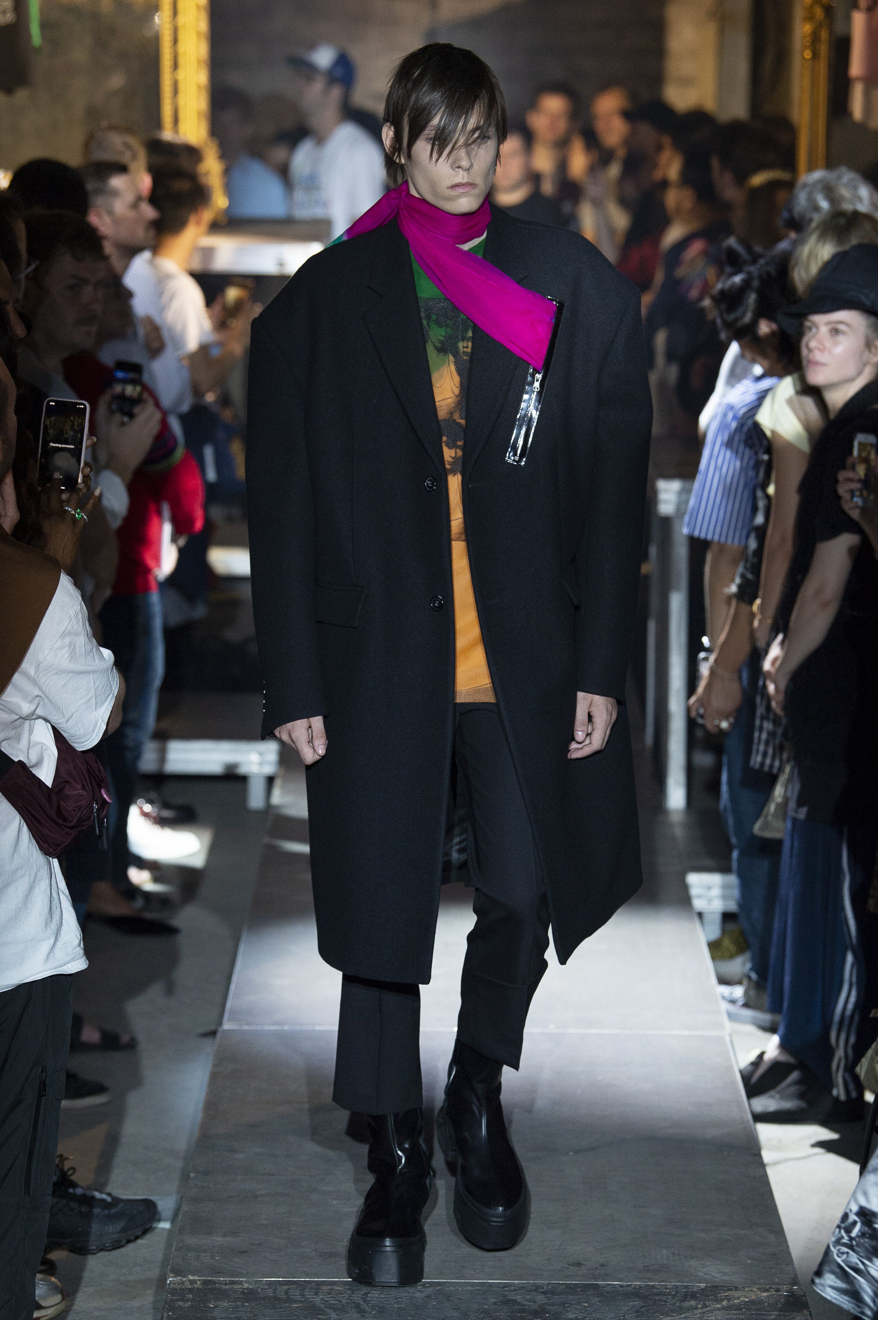 巴黎男装周——raf simons品牌时装秀(46)