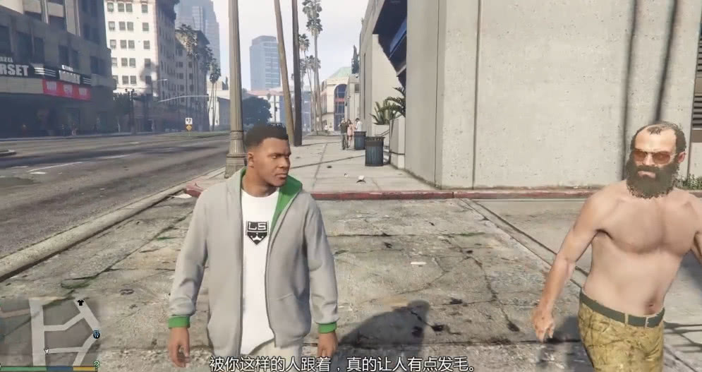 《gta5》小富在还没认识老崔的时候跟踪他,会发生什么?厉害