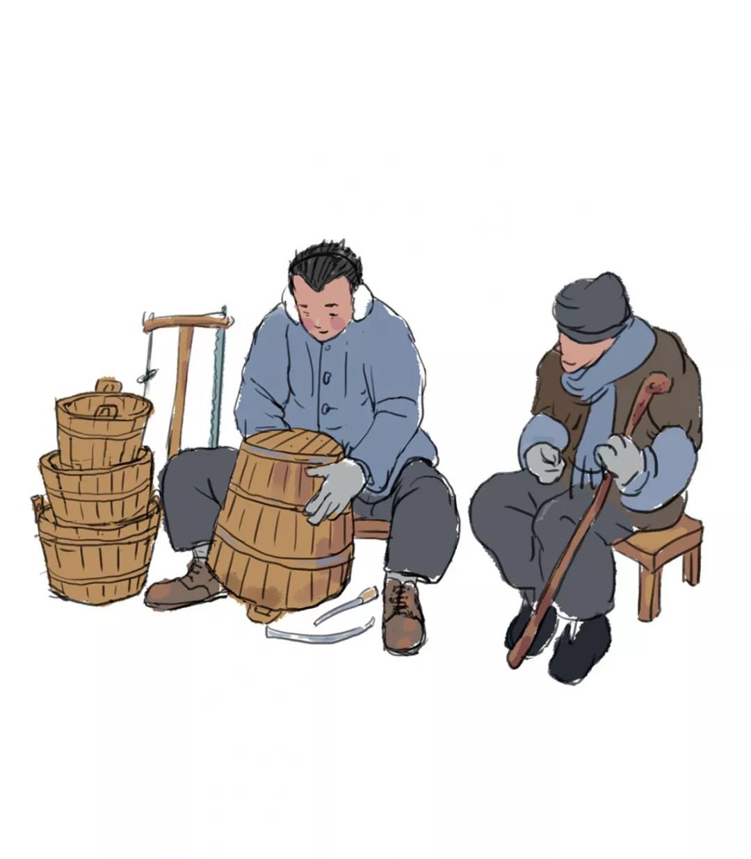 【有声读物市井人物】"箍桶匠"老管