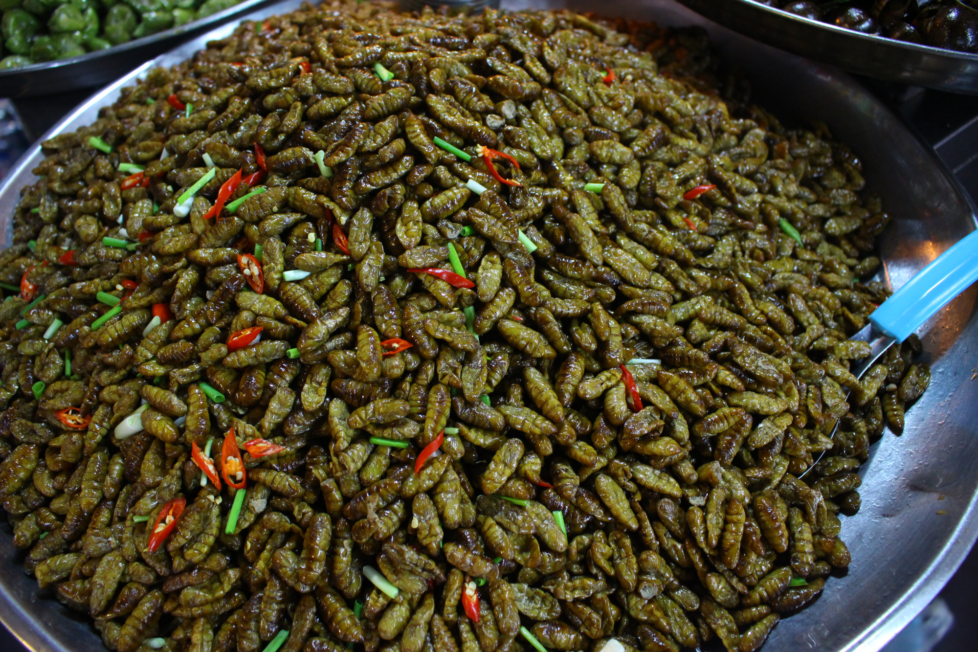 柬埔寨人吃蜘蛛,蟑螂,半孵化的小鸡,没有不敢吃的黑暗料理