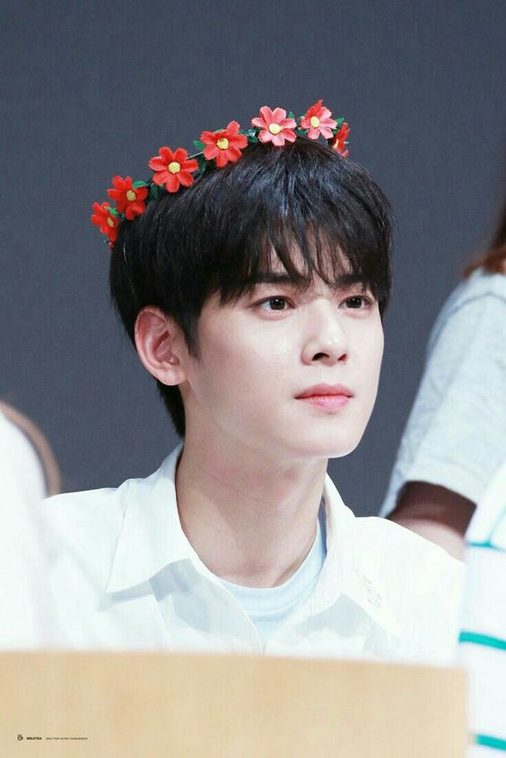 高清图下的车银优,头戴花环仙逸俊朗,网友:人比花"娇"