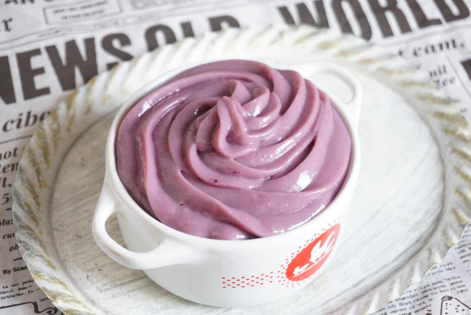 面包奶茶店的芋泥自己做特简单,成本8元做1斤,细腻嫩滑粘软拉丝