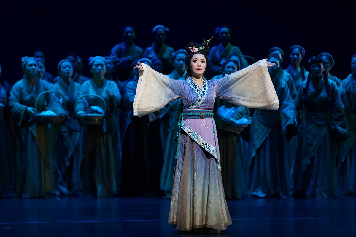 舞台摄影:国家大剧院原创歌剧《西施》