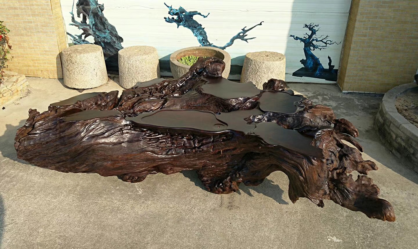 红椿乌木茶几分享