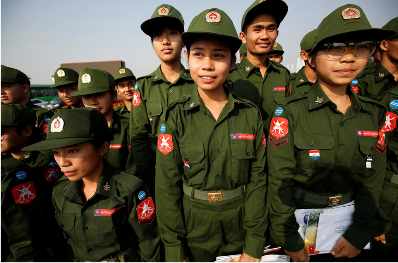 缅甸军服图片图片