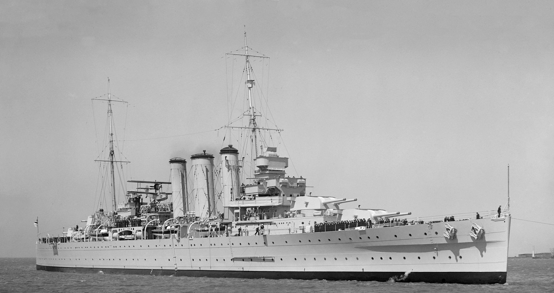 二战时期澳大利亚海军——肯特级重巡洋舰澳大利亚和堪培拉号
