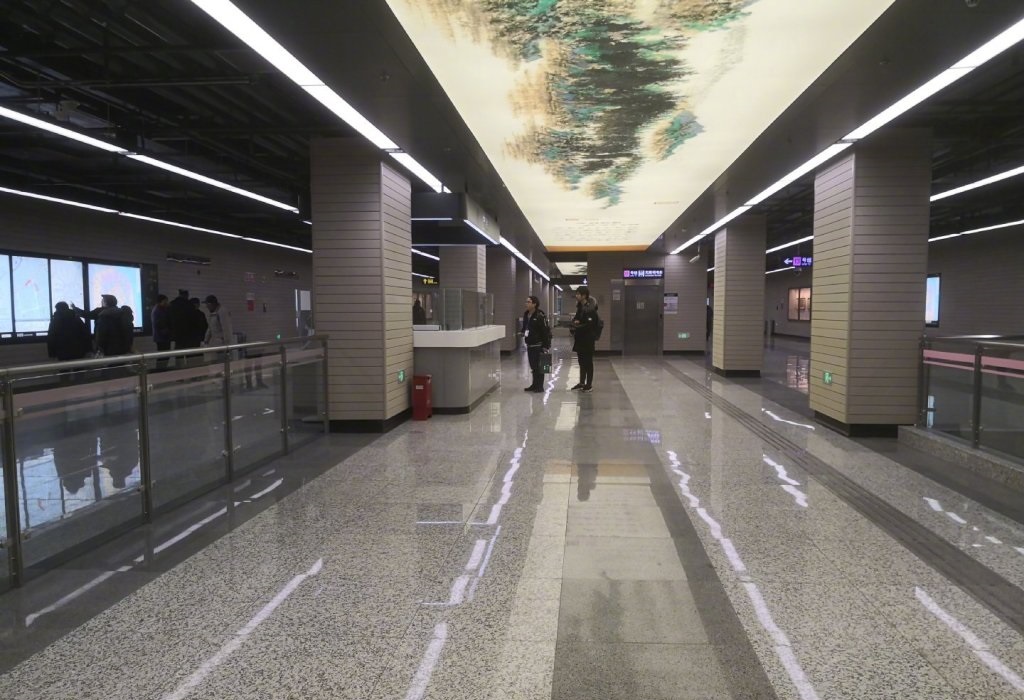 上海地铁13号线通车之后,长清路站可能长期作为在虚拟换乘站