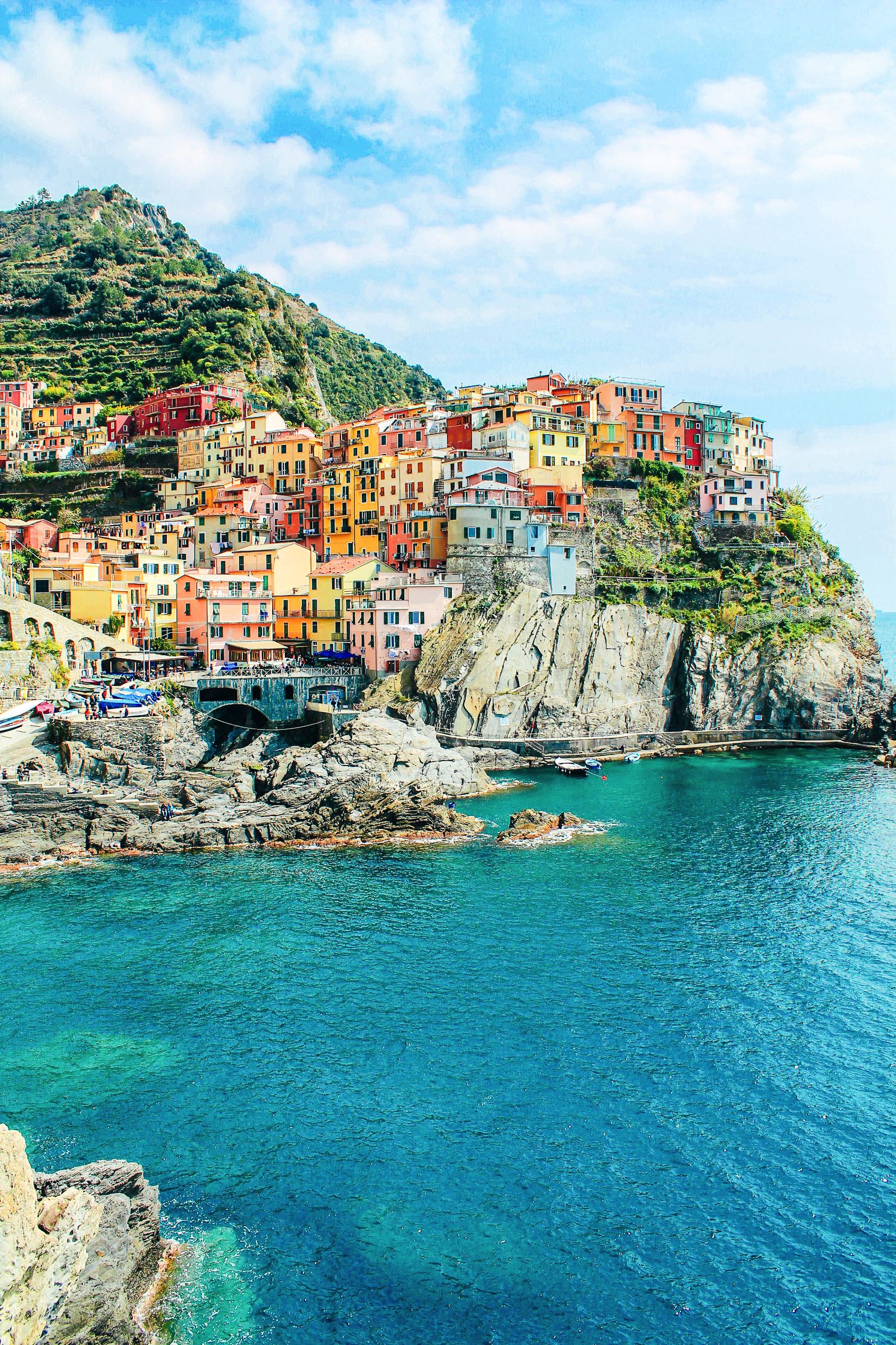 意大利的海边小镇,童话世界