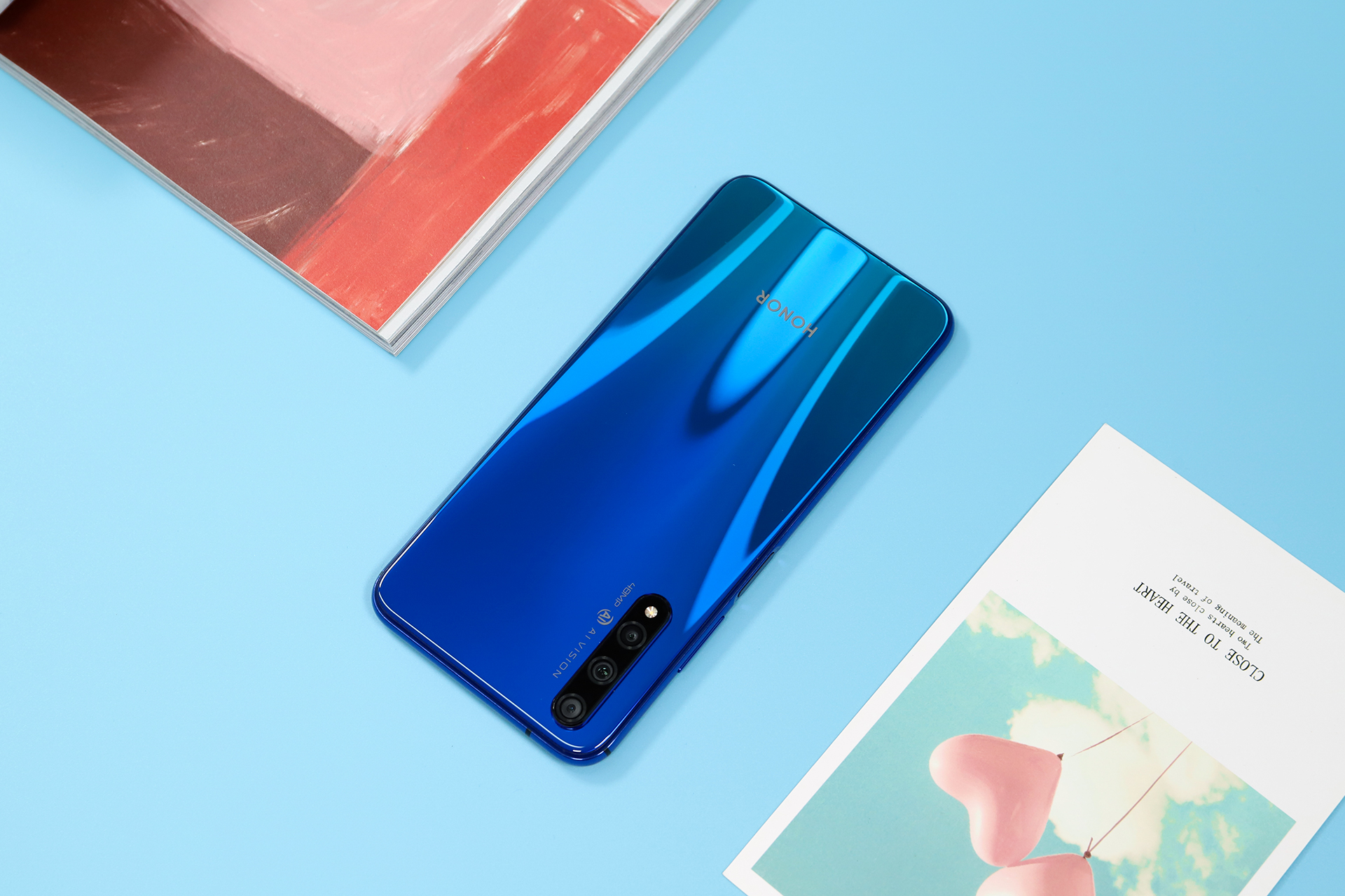 全新蝶羽纹理 魅眼全面屏 荣耀20s图赏