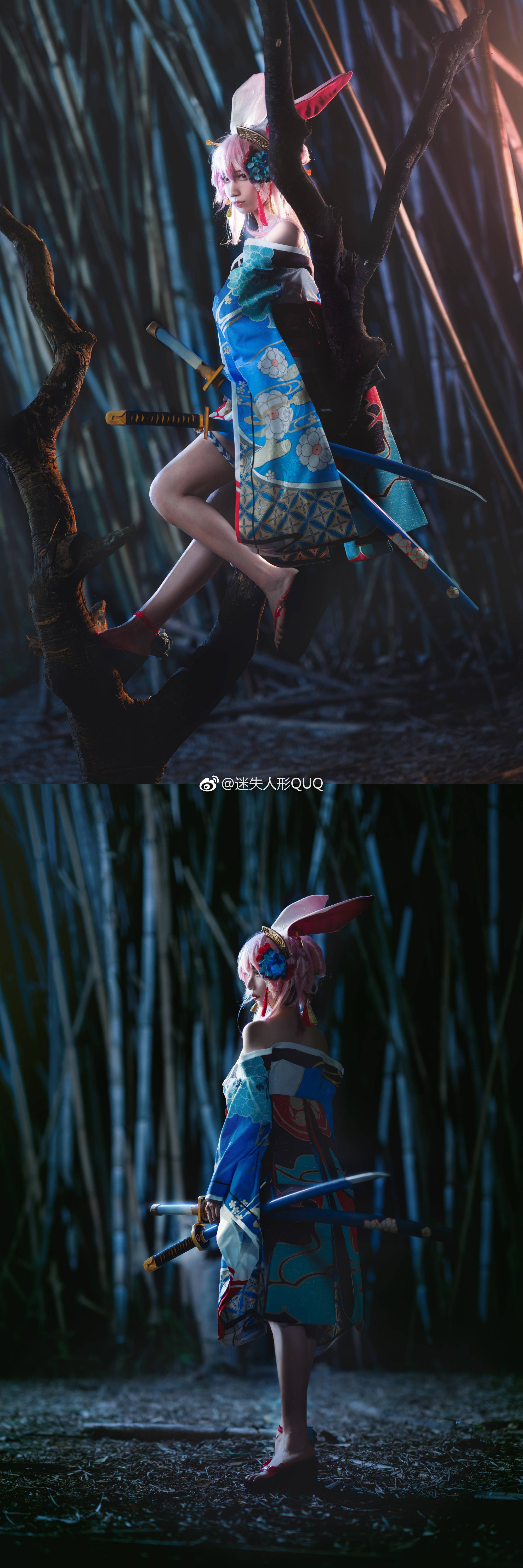 八重樱 信花舞伎cosplay作品,性感美丽迷人福利腿控.