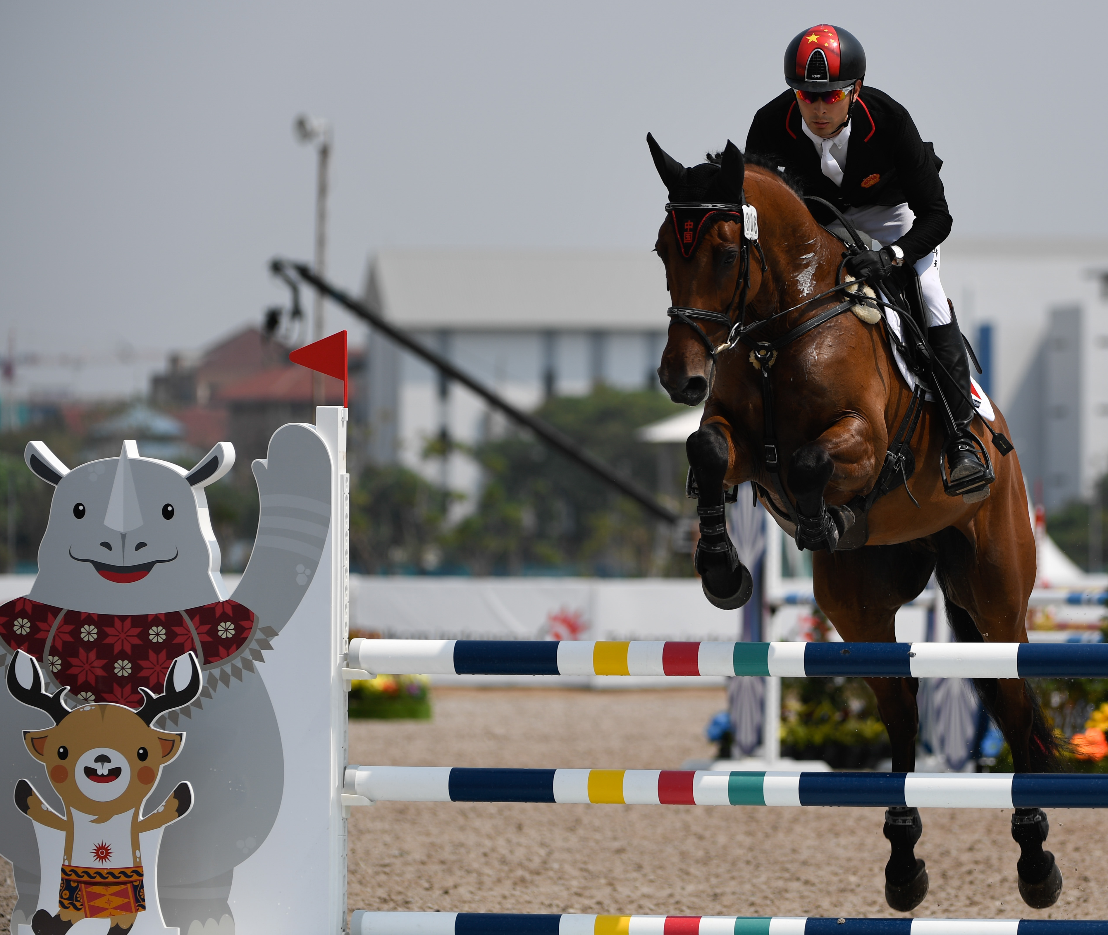 马术——个人三项赛:中国选手华天获得铜牌(5)